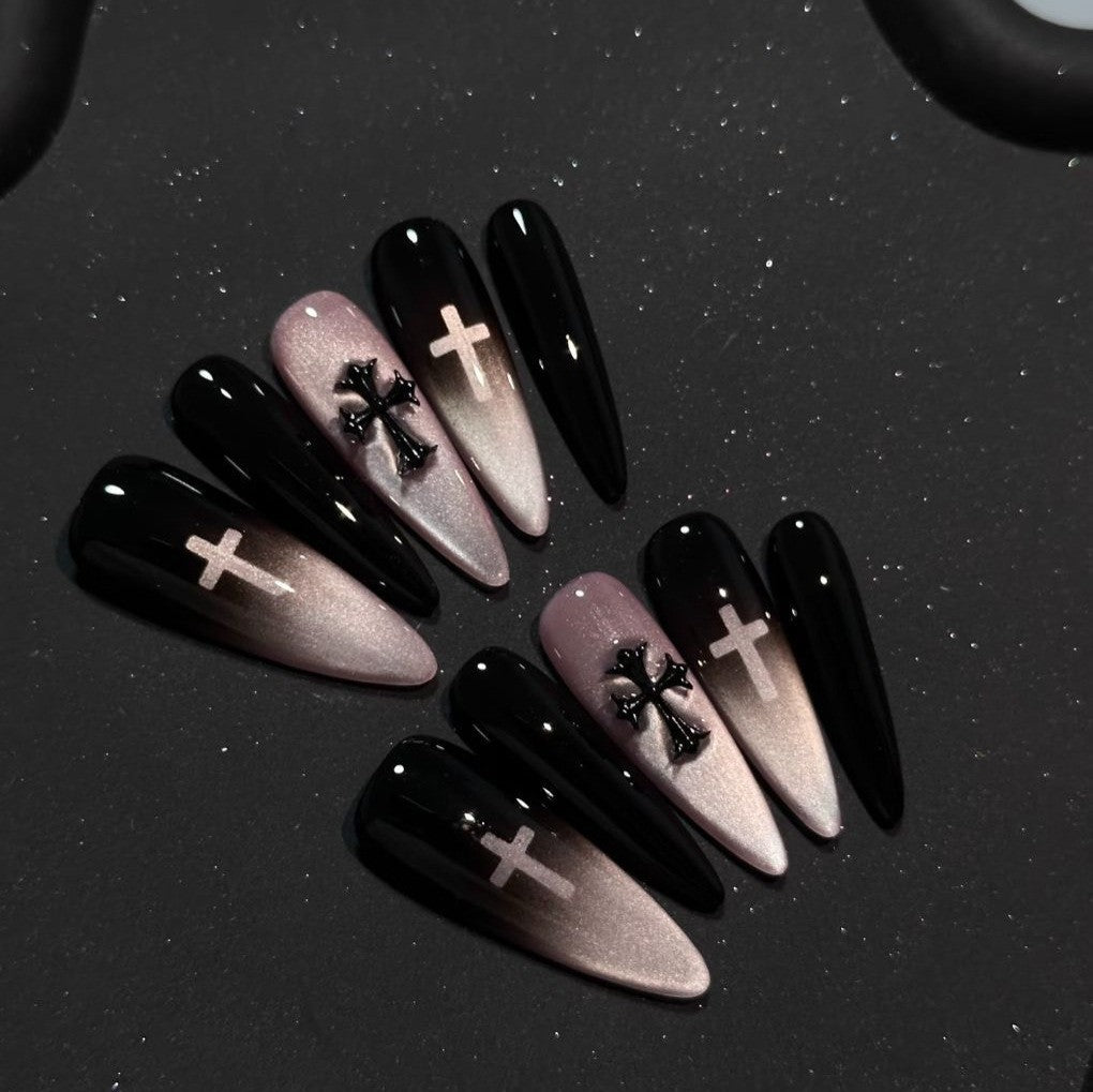 Gothic Stiletto-Nagelspitzen
