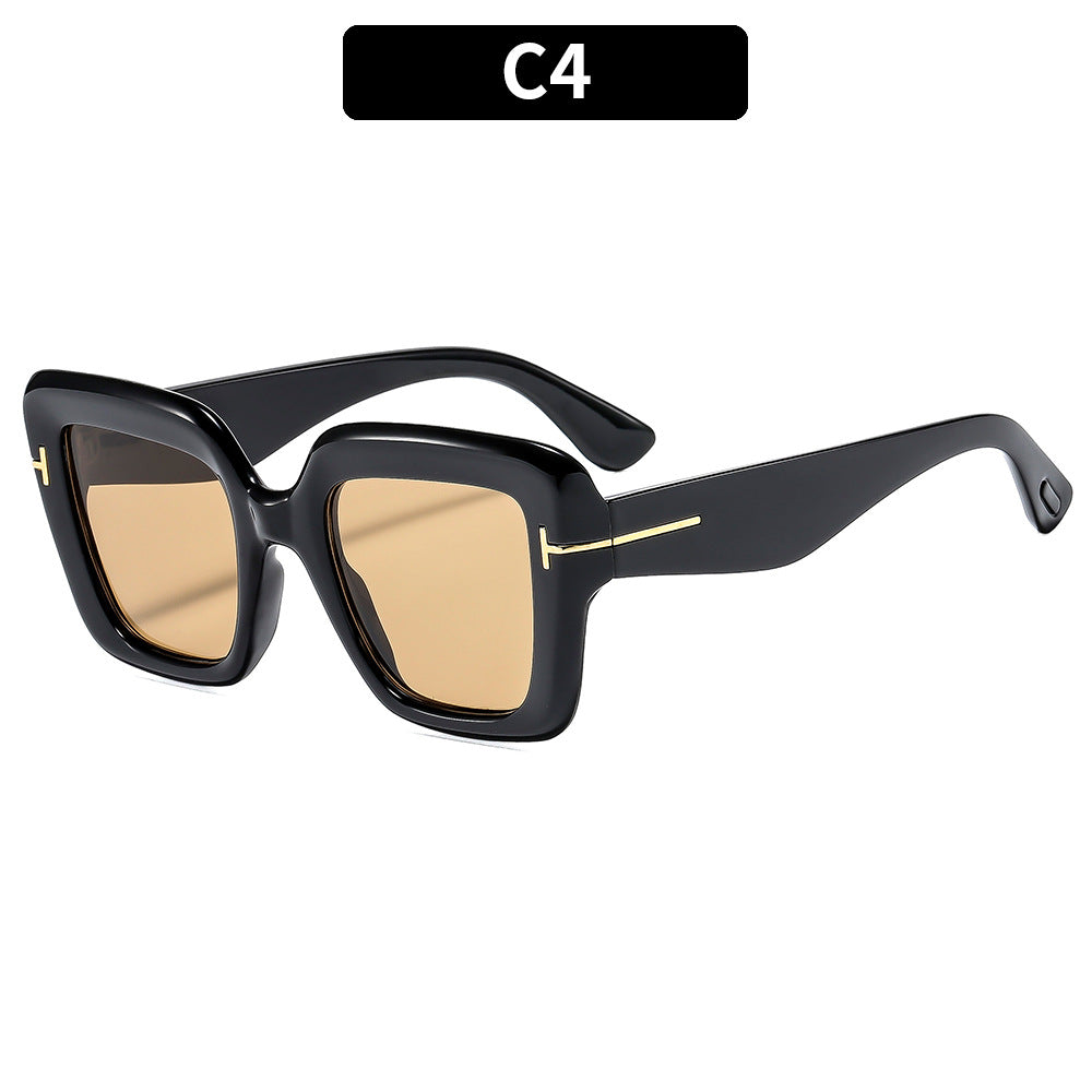 Futuristische winkelformigen Sonnenbrille