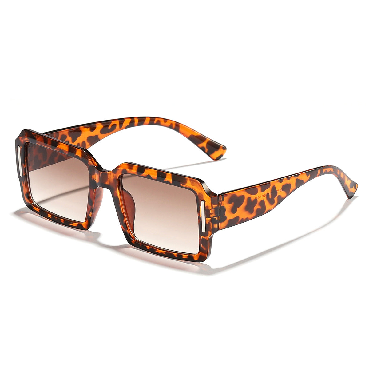 Damen modische quadratische Sonnenbrille mit stylischem Kunststoffrahmen Brehn