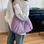 WoStylish Schlabberiger Hobo Bag Brehn