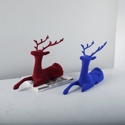 Künstlerische dekorative Rentierfigur