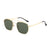 Modisch-futuristische eckige Sonnenbrille Brehn