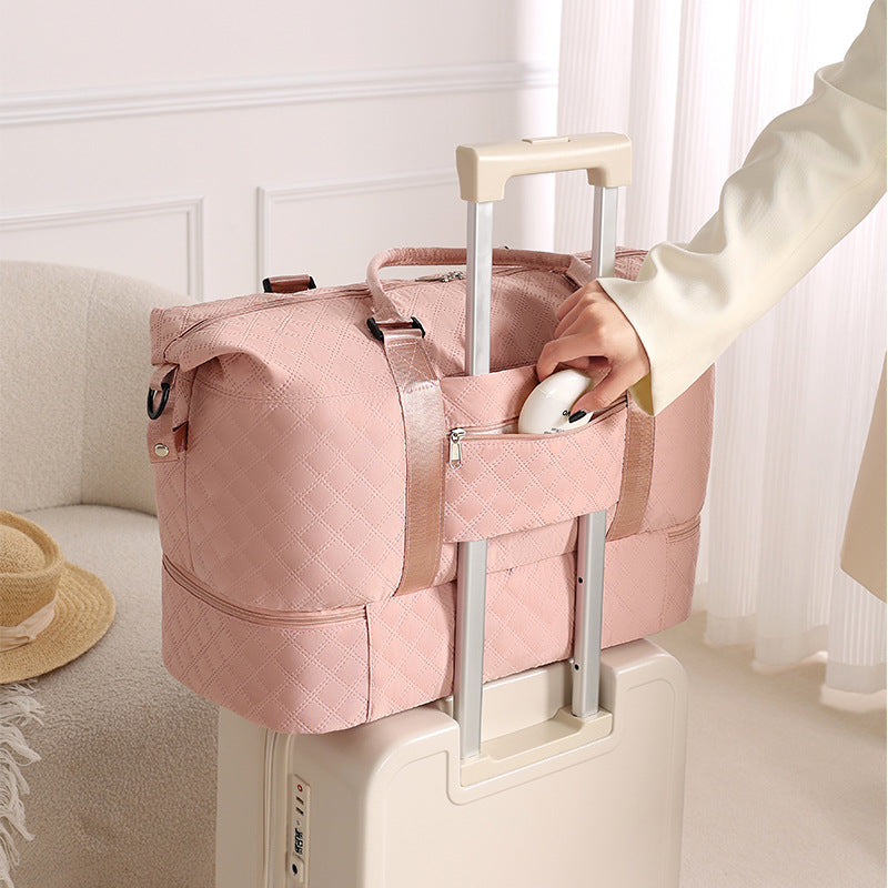 Geräumige gesteppte Reisetasche Brehn