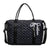 Stylische gepunktete Reisetasche