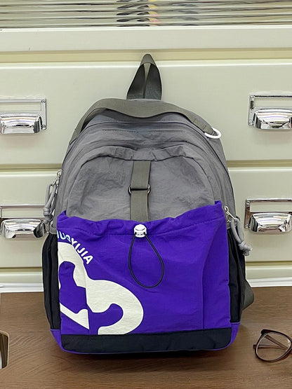 Trendiger Farbblock-Rucksack Brehn