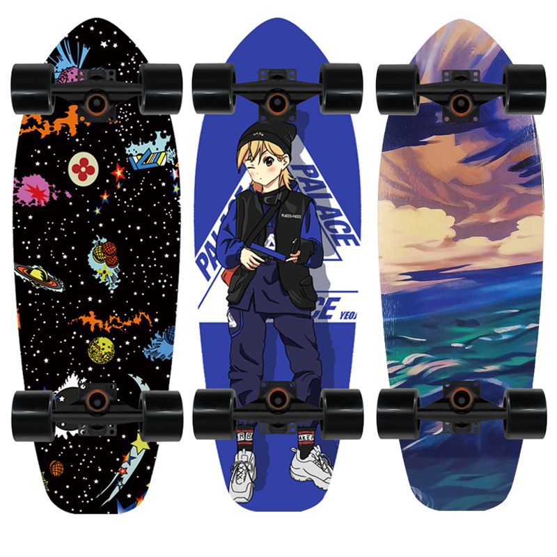 Künstlerisches Löwen Design Skateboard Brehn