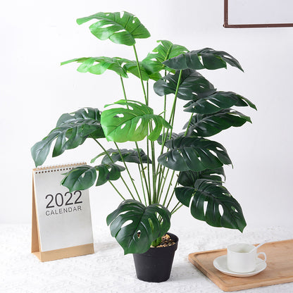 Künstliche Monstera-Blattpflanze