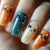 Verspielt katzenmotiv Press-On Nagelkunst Brehn