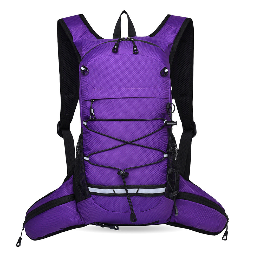 Sportlicher Rucksack mit Atmungsaktiven Netzeinsätzen und Elastischen Tragegurten Brehn