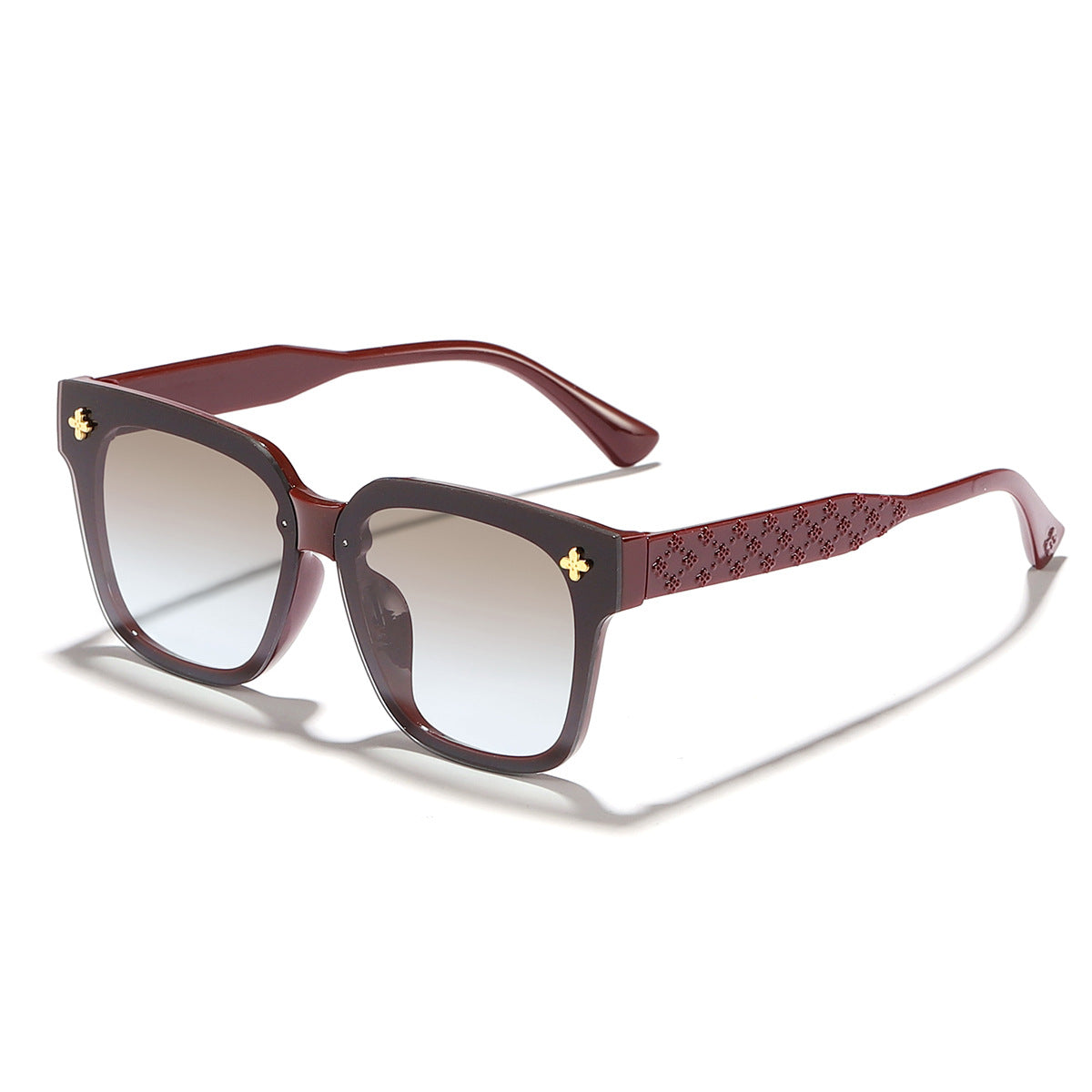 Damen stilvolle quadratische Sonnenbrille mit modischem Design Brehn