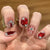 Kunstnagelset mit funkelnden Glitzer- und kreativen Designakzenten Brehn
