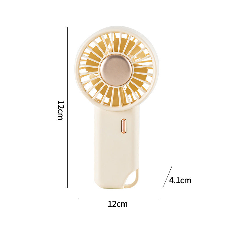 Damen tragbarer Handventilator mit ergonomischem Design und USB-Aufladung Brehn