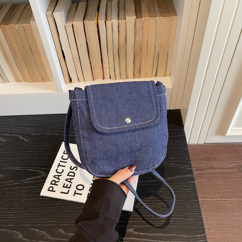 WoVintage Denim Umhängetasche Brehn