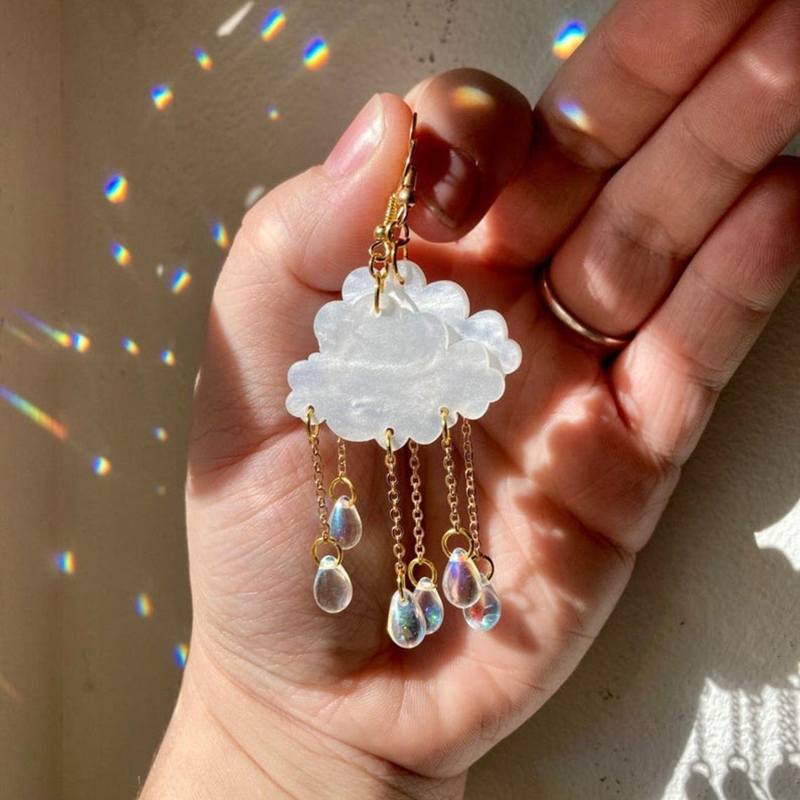 Cloud-Inspired Dangle Earrings Brehn