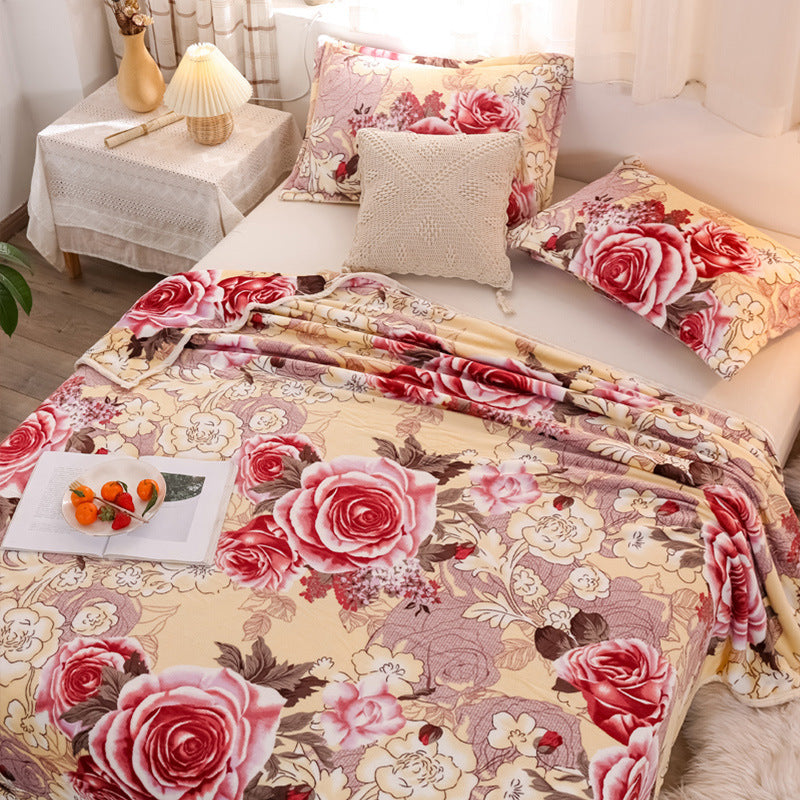 Damen Fleece-Decke Brehn
