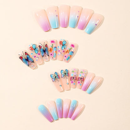 Künstlerisches Schmetterling Nageldekorationsset Brehn