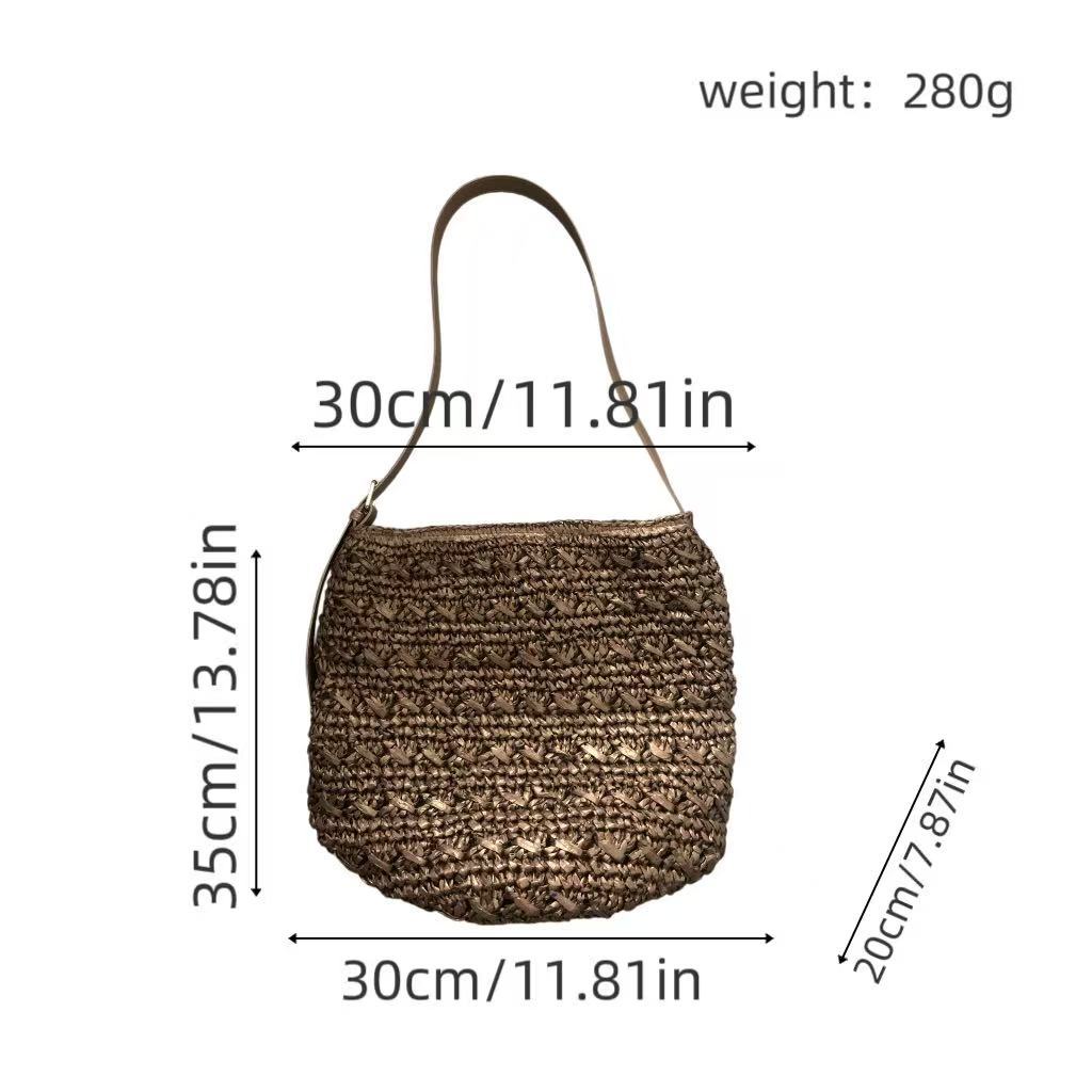 Handtasche mit Einem Modernen Geflochtenen Design Brehn