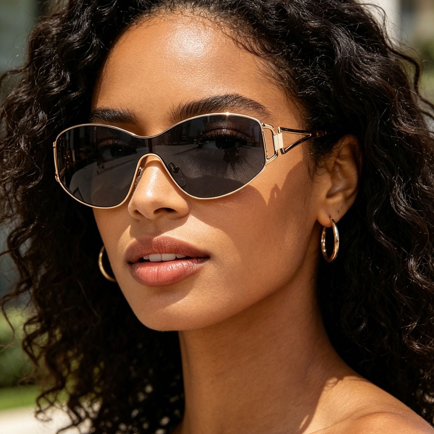 Damen modische Sonnenbrille Brehn