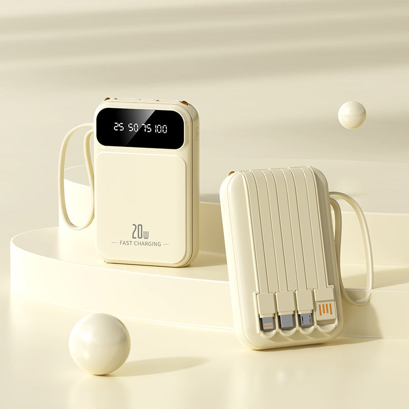 Tragbare Powerbank mit Intelligenter Schnellladetechnologie und Multifunktionalem Design Brehn