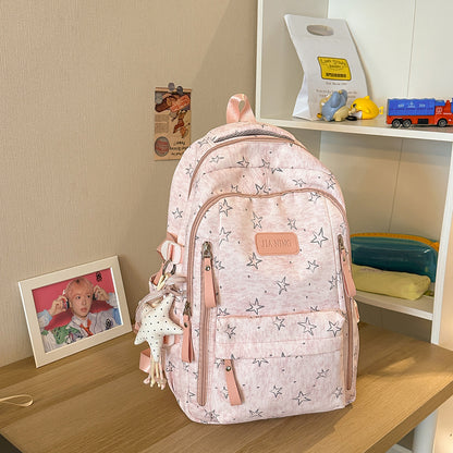 Stylischer Star-Emblazoned Alltagsrucksack Brehn