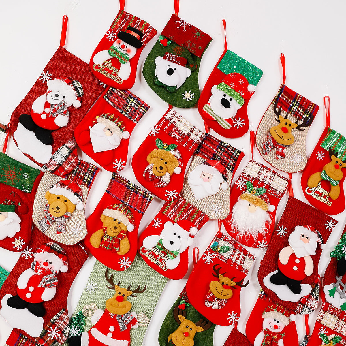 Festlicher Weihnachtsstrumpf Brehn