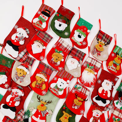 Festlicher Weihnachtsstrumpf Brehn