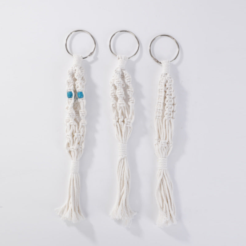 Schlüsselschmuck mit Makramee-Design Brehn