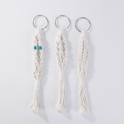 Schlüsselschmuck mit Makramee-Design Brehn