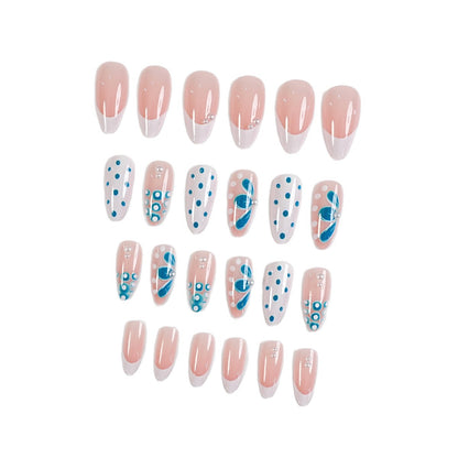 Komplettes Press-On Nagelkunst-Set mit Zubehör