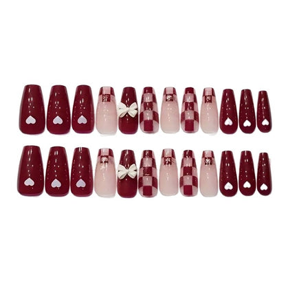 Dekoratives Holiday Nagelkunst Set
