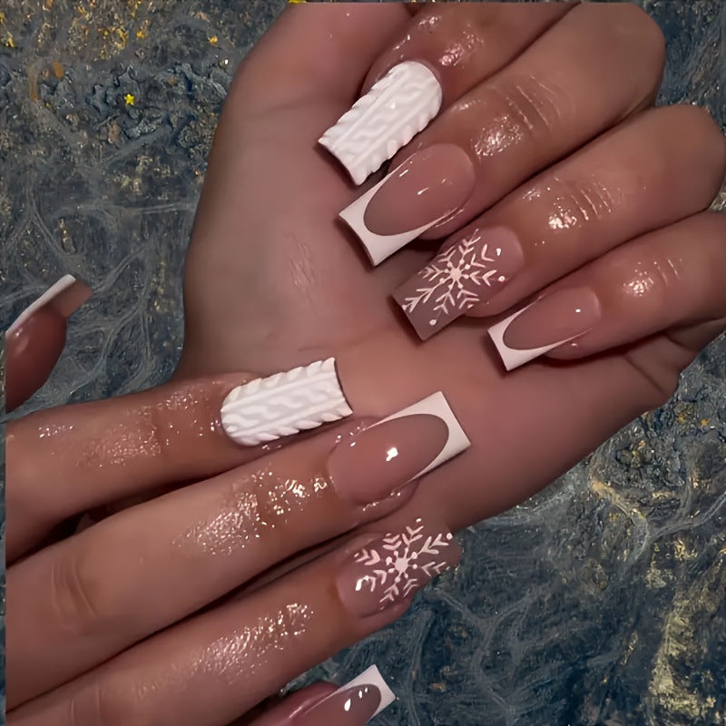 Saisonales französisches Tipp-Ne nail Art Set Brehn