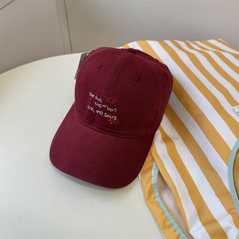Damen Casual Bestickte Dad Cap Brehn