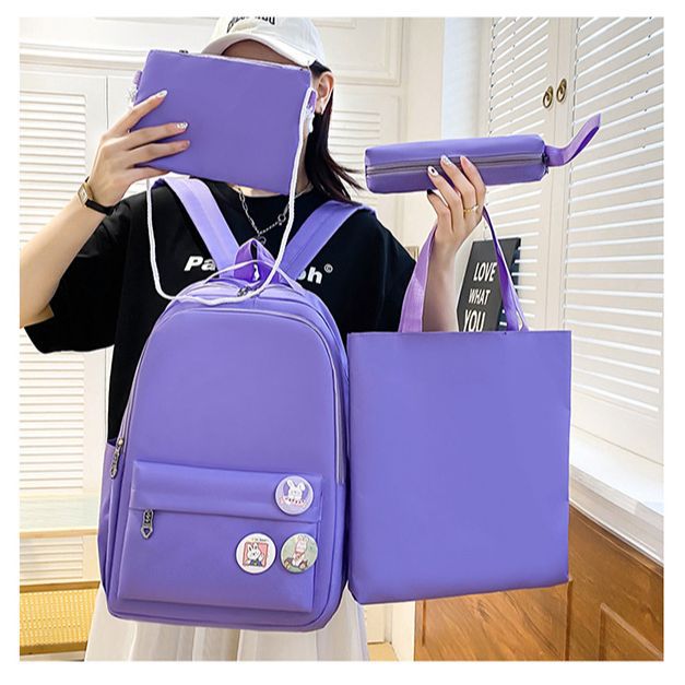 Stylisches 4-Teiliges Rucksack- und Tragetaschen-Set Brehn