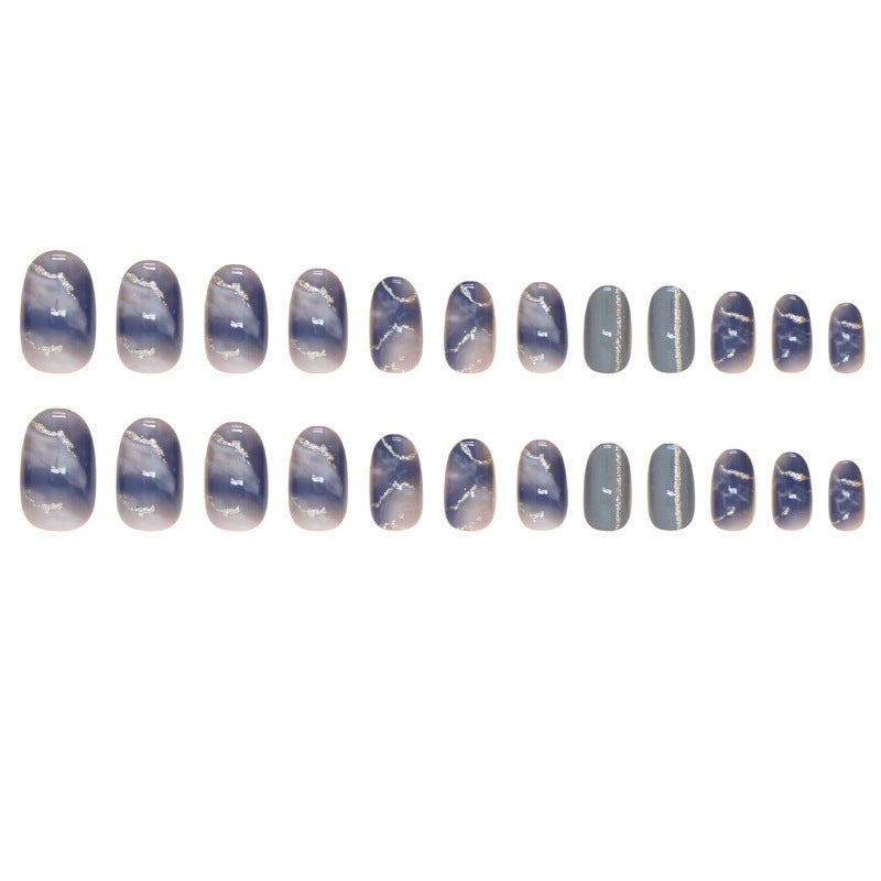 Premium Marmor Design Press-On Nagelspitzen Brehn