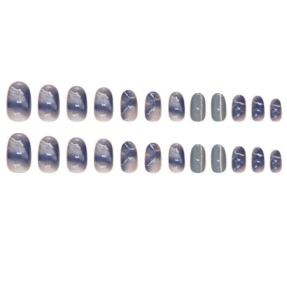 Premium Marmor Design Press-On Nagelspitzen Brehn