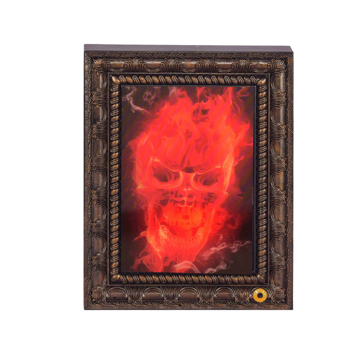 Animierte flammende Totenschädel Wandkunst Brehn