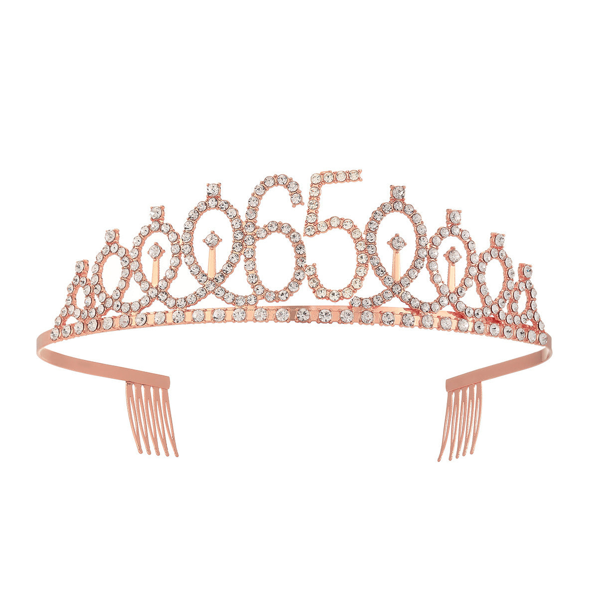 Damen Kristallverzierte Tiara mit elegantem Design Brehn