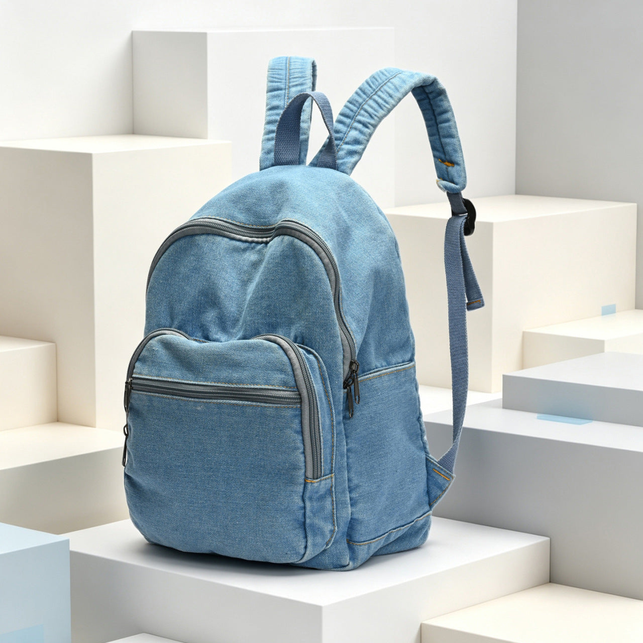 Lässiger Denim-Rucksack Brehn