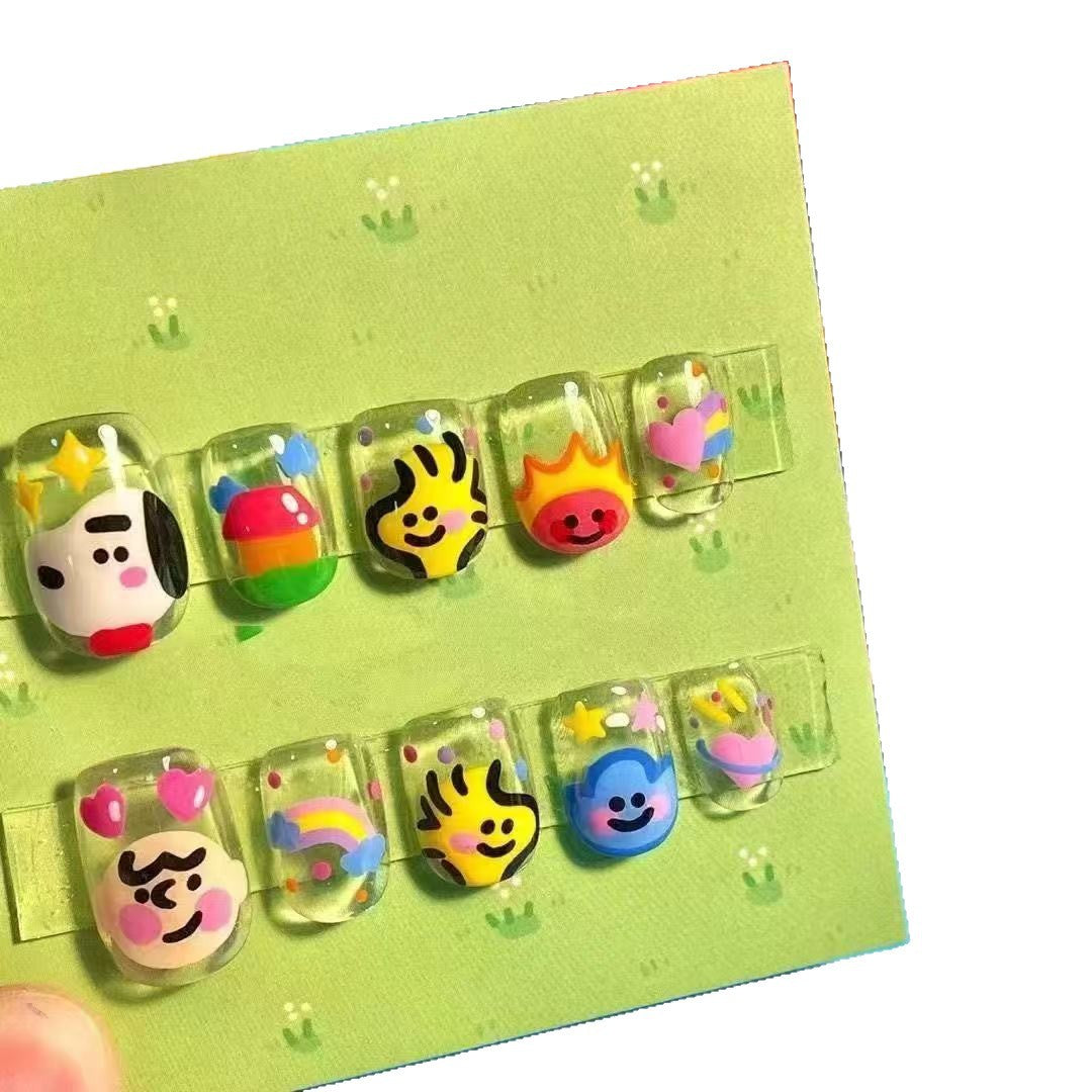 Künstlerische Nail Art Aufkleber Brehn