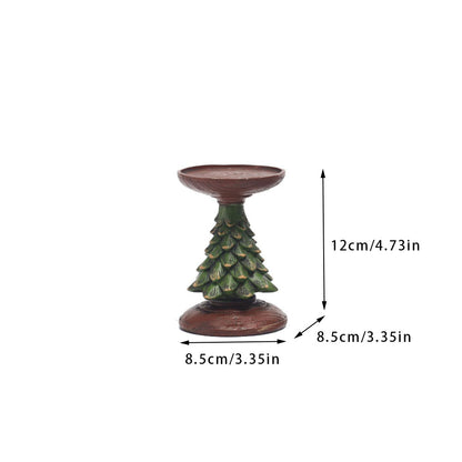 Dekorative Kerzenhalter mit Tannenbaum-Design Brehn