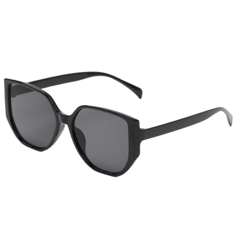 Damen modische oversized Sonnenbrille mit animalischem Muster Brehn