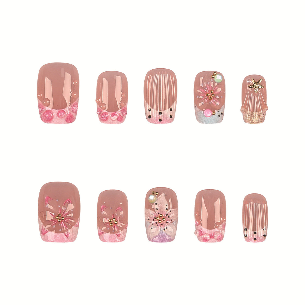 Künstlerische Nagelspitzen