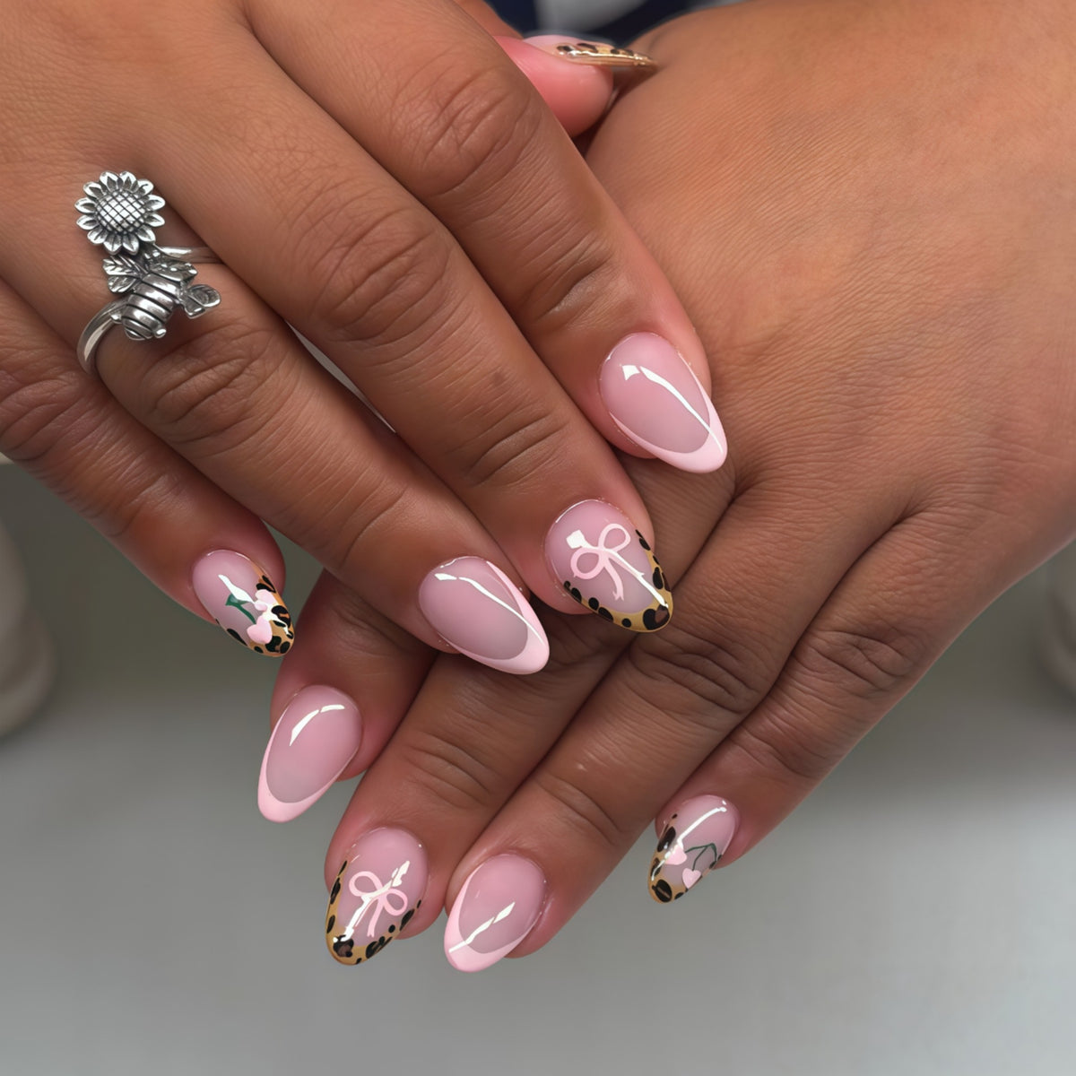 Chic Tierdruck Nagel Wraps Brehn