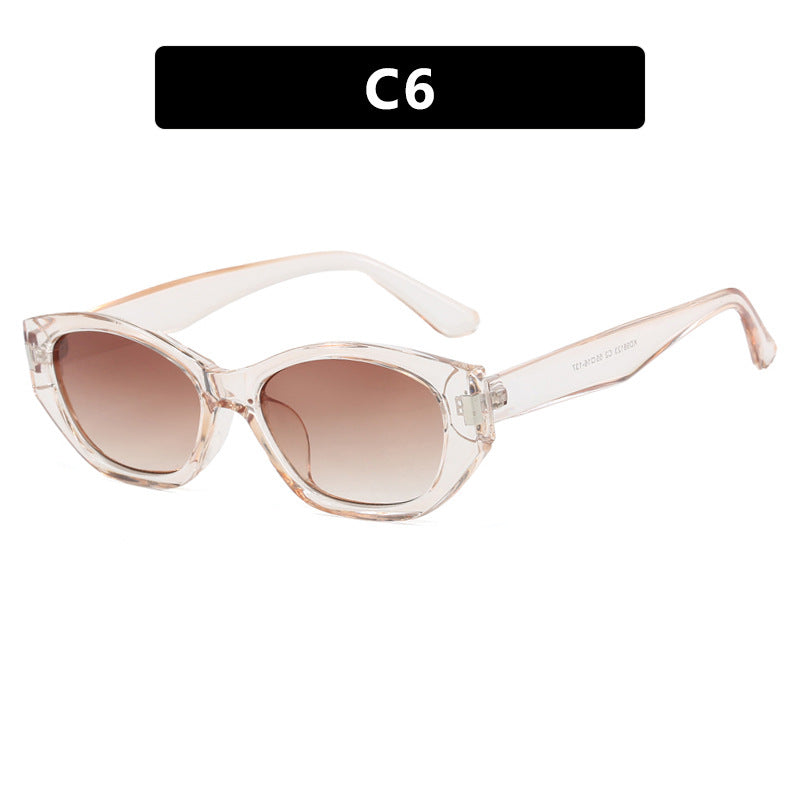 Damen modische Katzenaugen-Sonnenbrille mit eleganten Gläsern Brehn