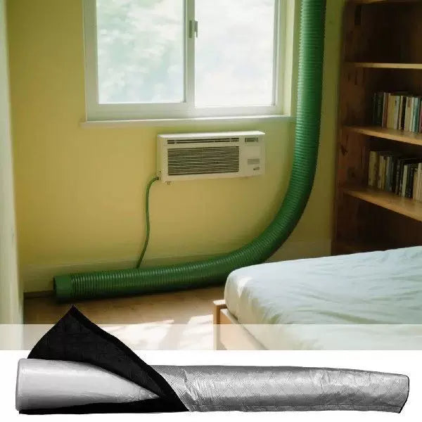 Unisex Einheitsgröße flexible isolierte Kältemittelleitungshülle mit reflektierender Wärmeschutzschicht Brehn