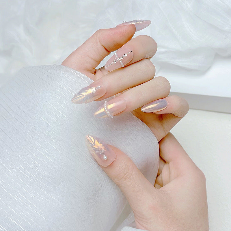 Premium French Tip Press-On Nails Brehn