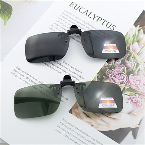 Damen Clip-On Sonnenbrille mit polarisierten Gläsern Brehn