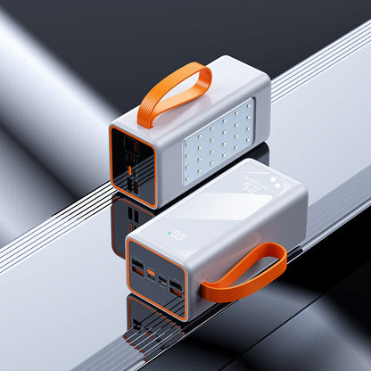 tragbare Multi-USB Powerbank mit LED-Lampe Brehn