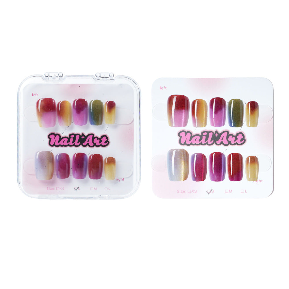 Ombre Gradient Press-On Nagelset Brehn