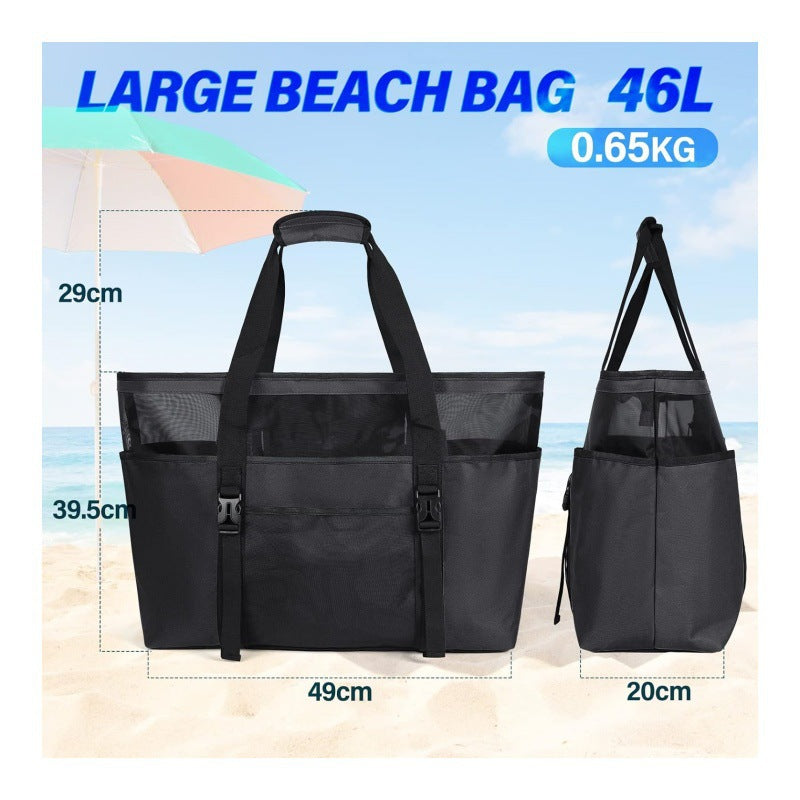 Multifunktionale Strandtasche mit Fächern Brehn